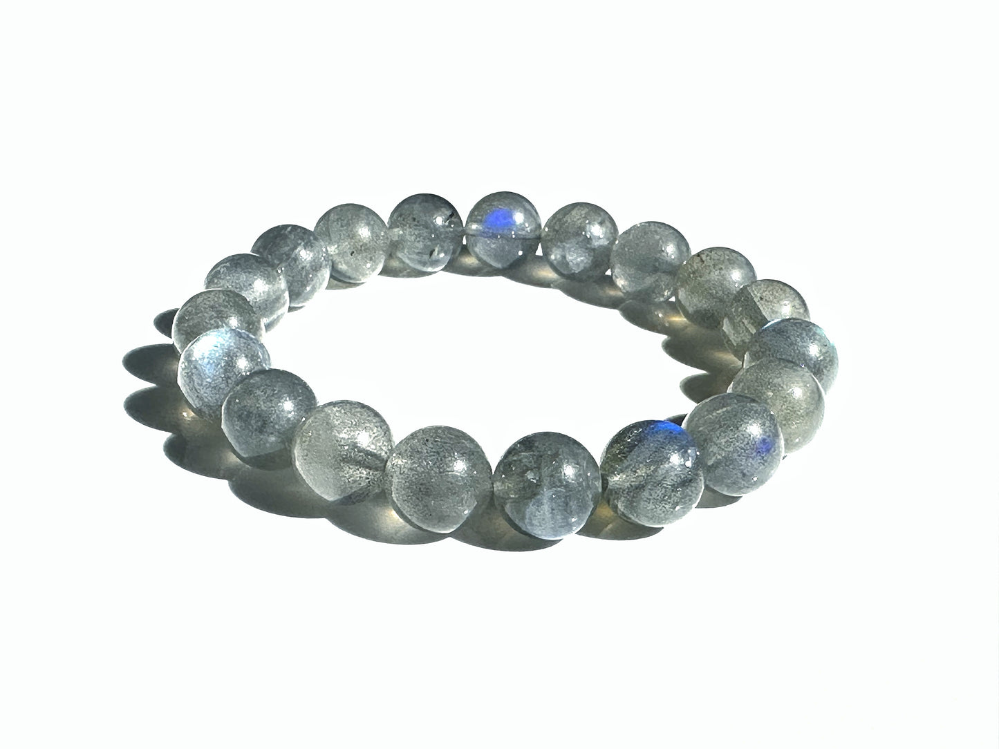 Premium Gray Moonstone Bracelet | Intuition, Balance & Feminine Energy