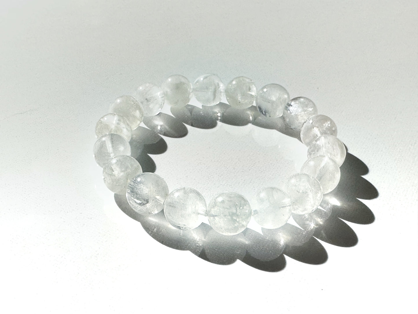 Premium White Phantom Quartz | Light & Insight Bracelet