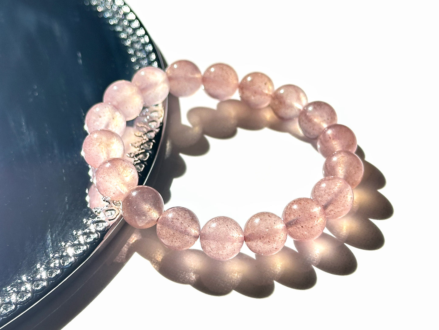 Strawberry Quartz | Love & Luck Bracelet