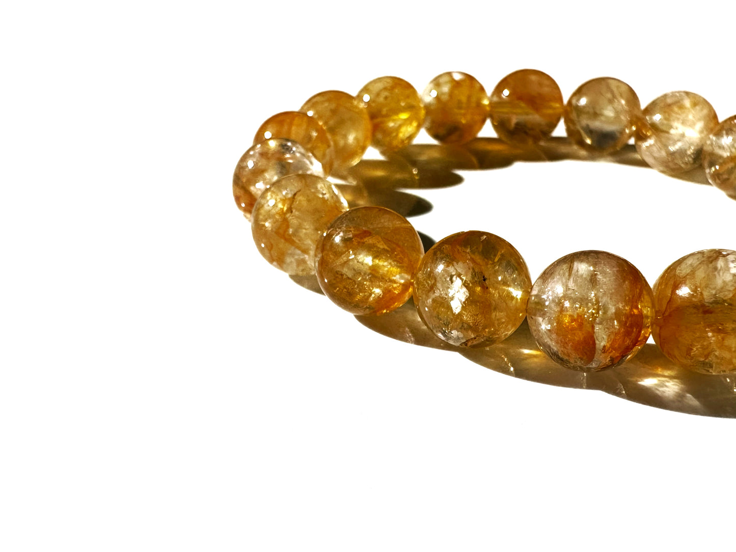 Premium Koi Flower Phantom Quartz Bracelet | Flow, Renewal & Heart Energy