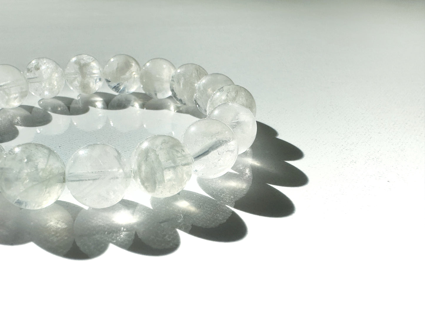 Premium White Phantom Quartz | Light & Insight Bracelet