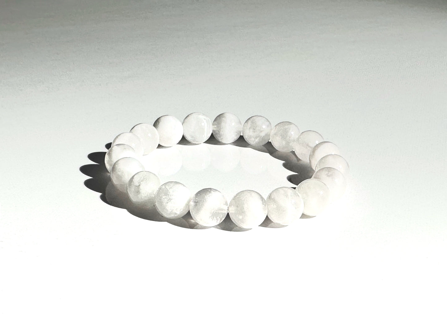Premium White Phantom Quartz | Light & Insight Bracelet