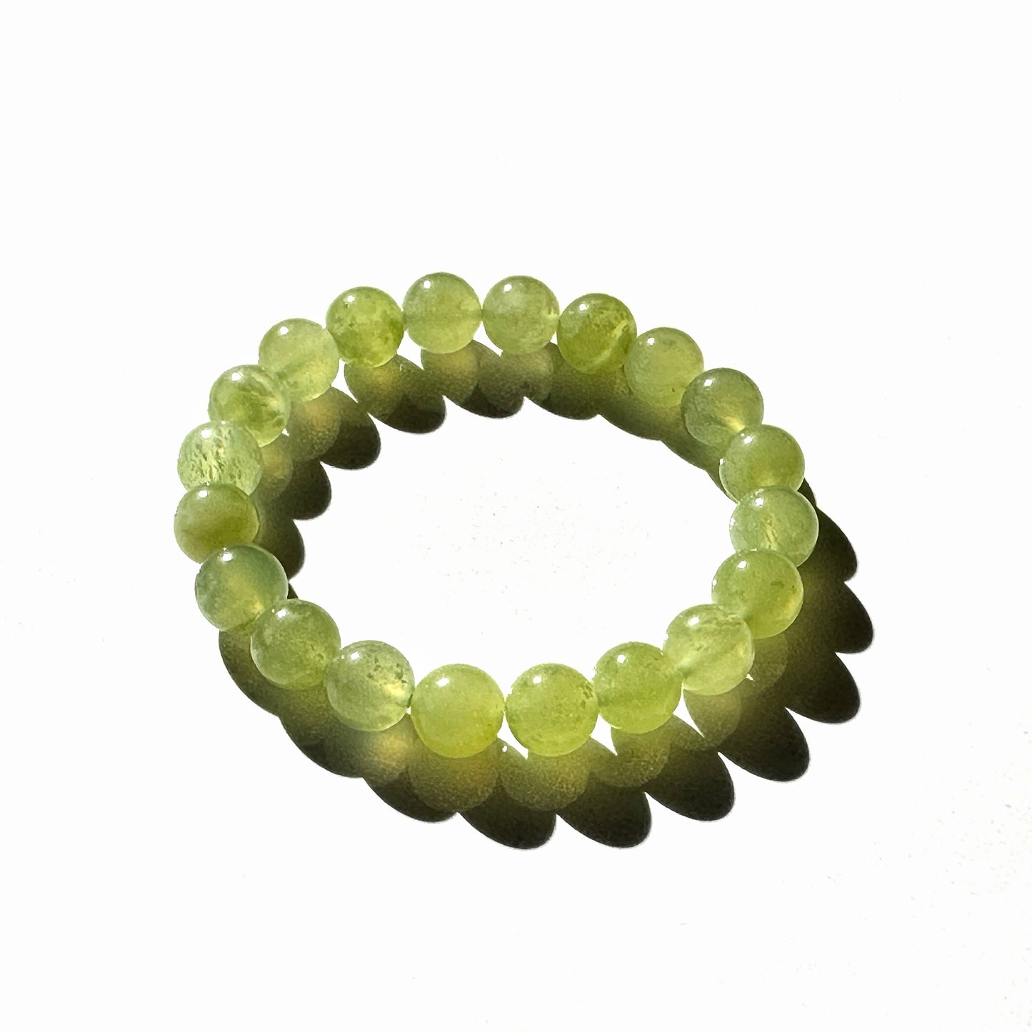Uranium Jade Bracelet | Grounding, Protection & Inner Renewal