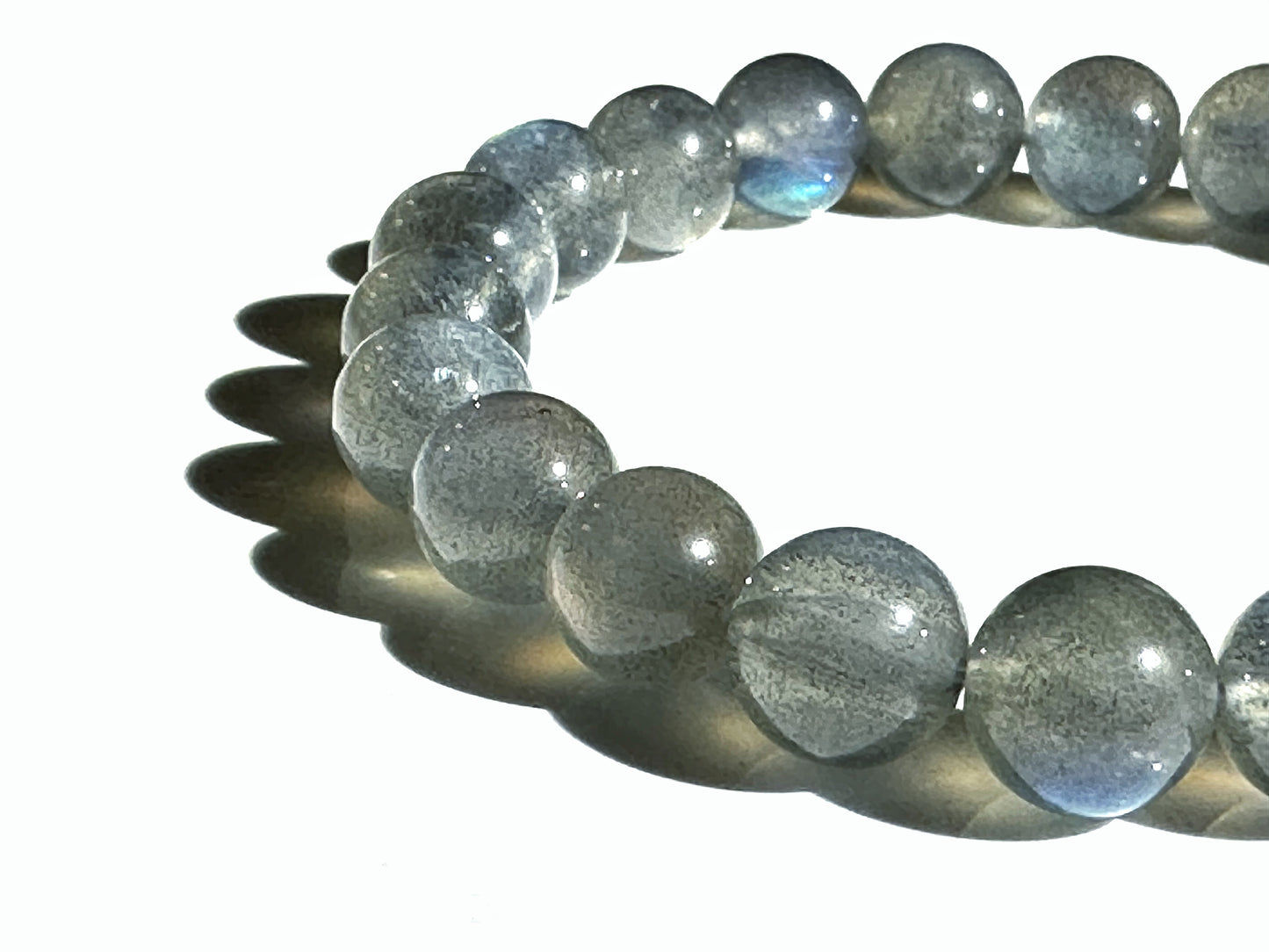 Premium Gray Moonstone Bracelet | Intuition, Balance & Feminine Energy