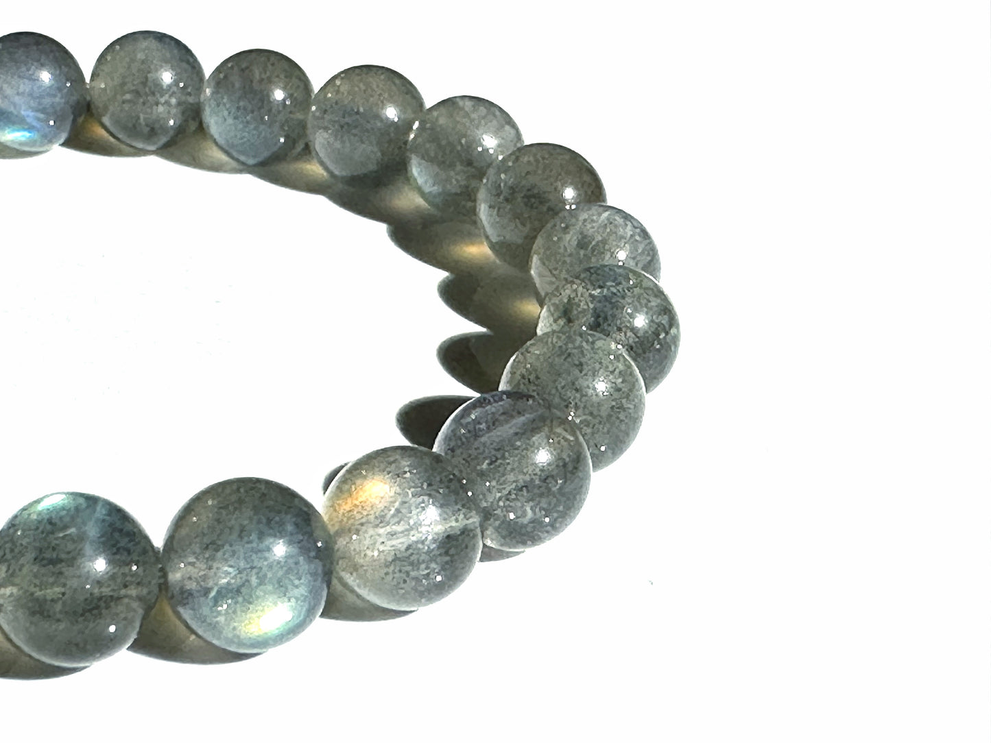 Premium Gray Moonstone Bracelet | Intuition, Balance & Feminine Energy
