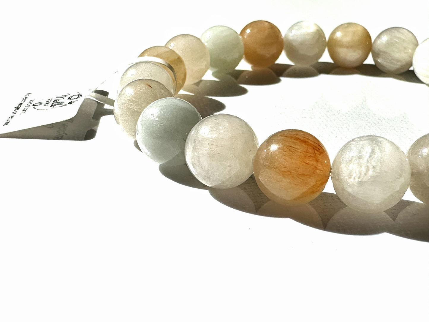 Premium Natural Rabbit Hair Quartz 9mm | Gentle Energy & Clarity Bracelet