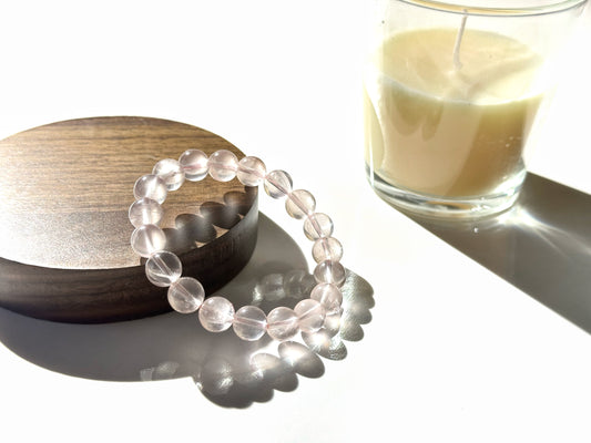 Pink Quartz | Emotional Balance & Inner Clarity Bracelet