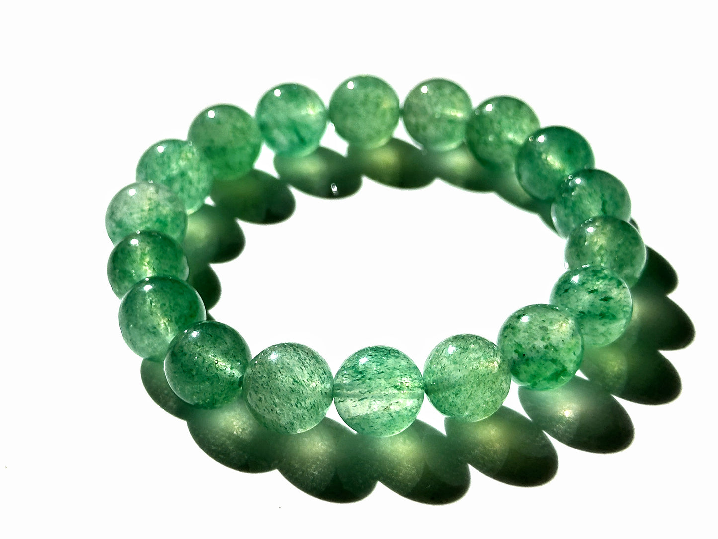 Light Green Strawberry Quartz | Gentle Renewal Bracelet