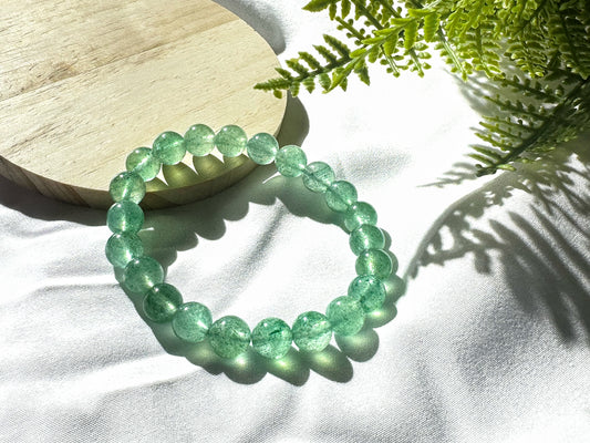 Light Green Strawberry Quartz | Gentle Renewal Bracelet