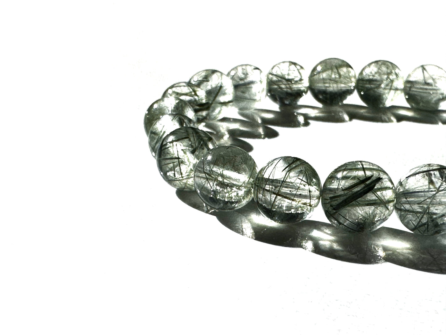 Premium Green Rutilated Quartz Bracelet | Clarity and Growth from Within