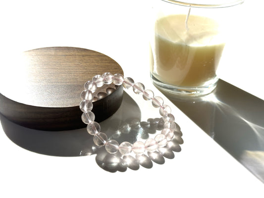 Pink Quartz | Emotional Balance & Inner Clarity Bracelet