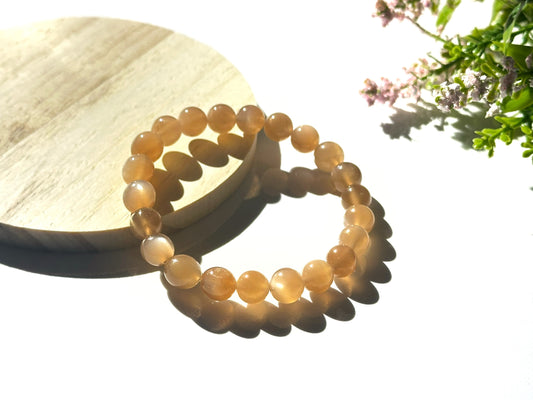 Orange Moonstone | Inner Glow Bracelet